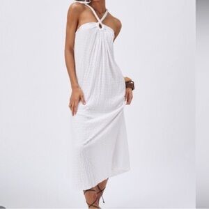 Zara Strapless White Dress